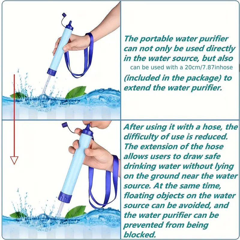 Personal Water Filter Straw – Survival & Hiking