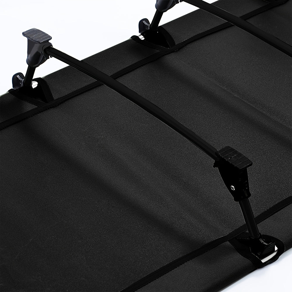 Lightweight Folding Camp Bed – Black