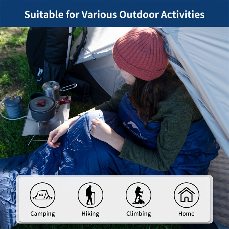 4-Season Mummy Sleeping Bag – Navy (−6 °C)