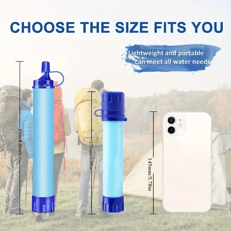 Personal Water Filter Straw – Survival & Hiking
