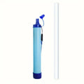 Personal water filter straw
