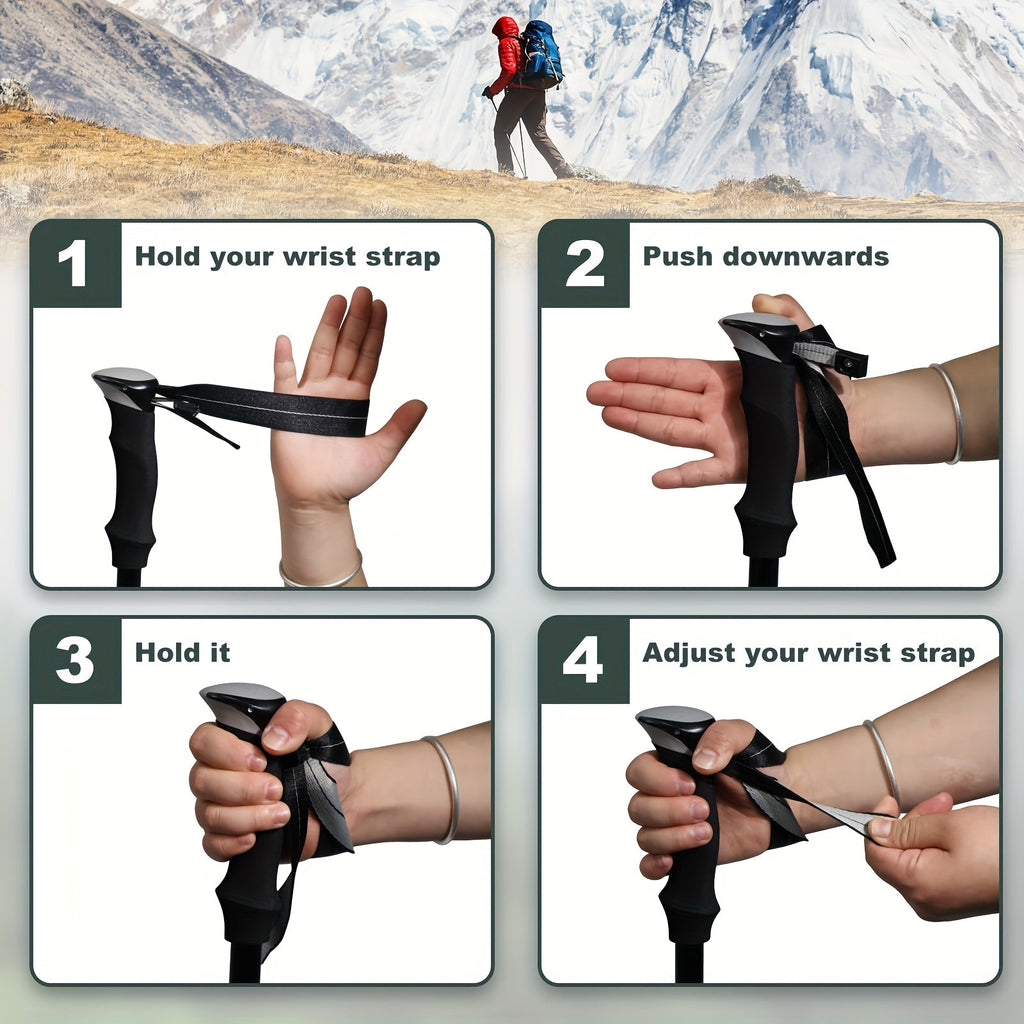 Quick-Lock Trekking Poles (Pair)