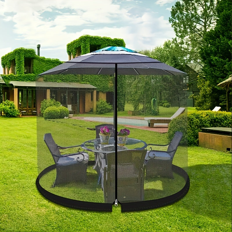 Outdoor Mosquito Net Screen – 3 × 2.3 m, Black