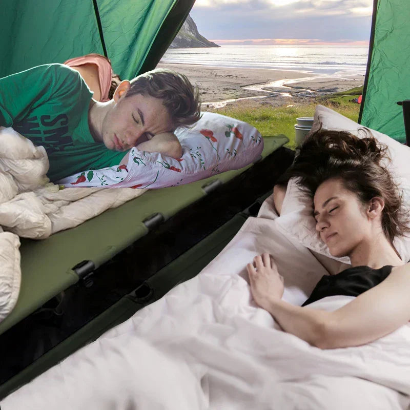 Ultralight Camping Cot – 2.35 kg, Green