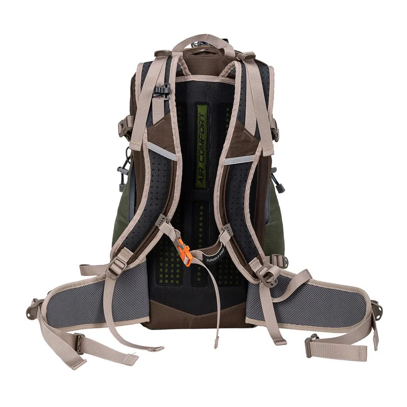 Lightweight 35 L Hiking Backpack – Green