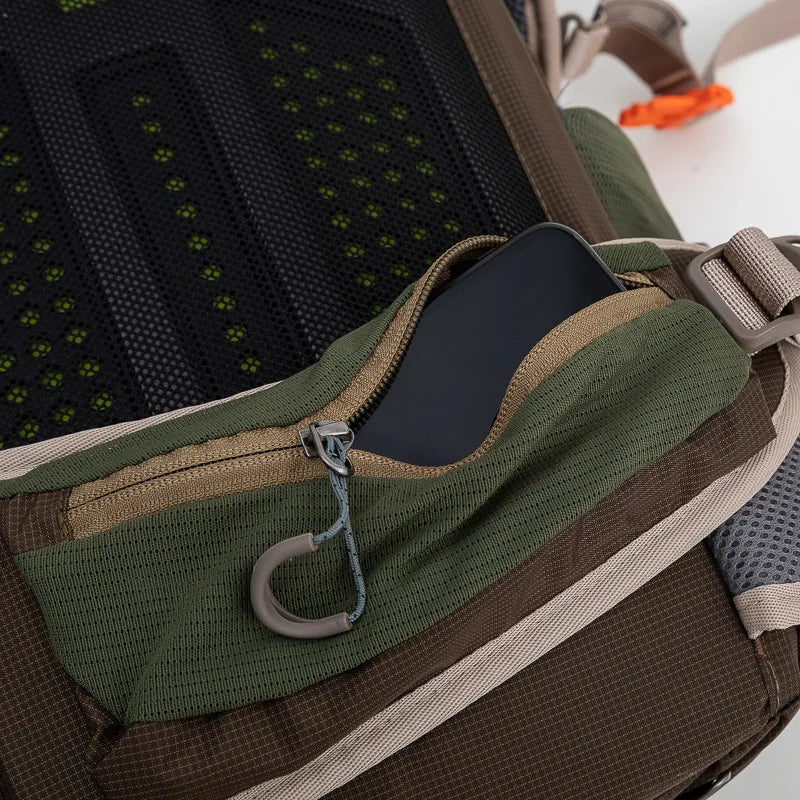 Lightweight 35 L Hiking Backpack – Green