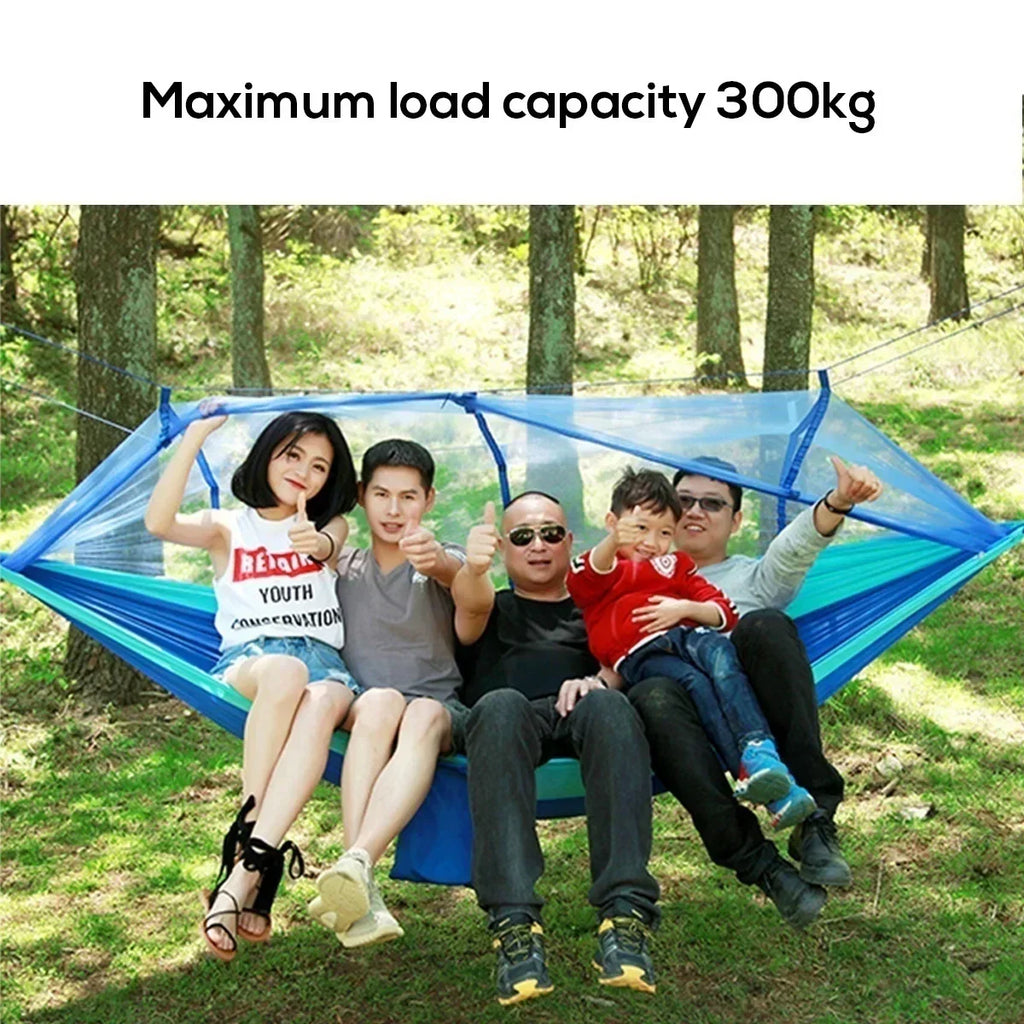 Ultralight Parachute Hammock with Mosquito Net
