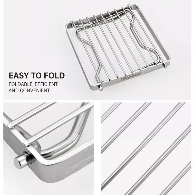 Stainless Steel Camping Grill & Fire Brazier