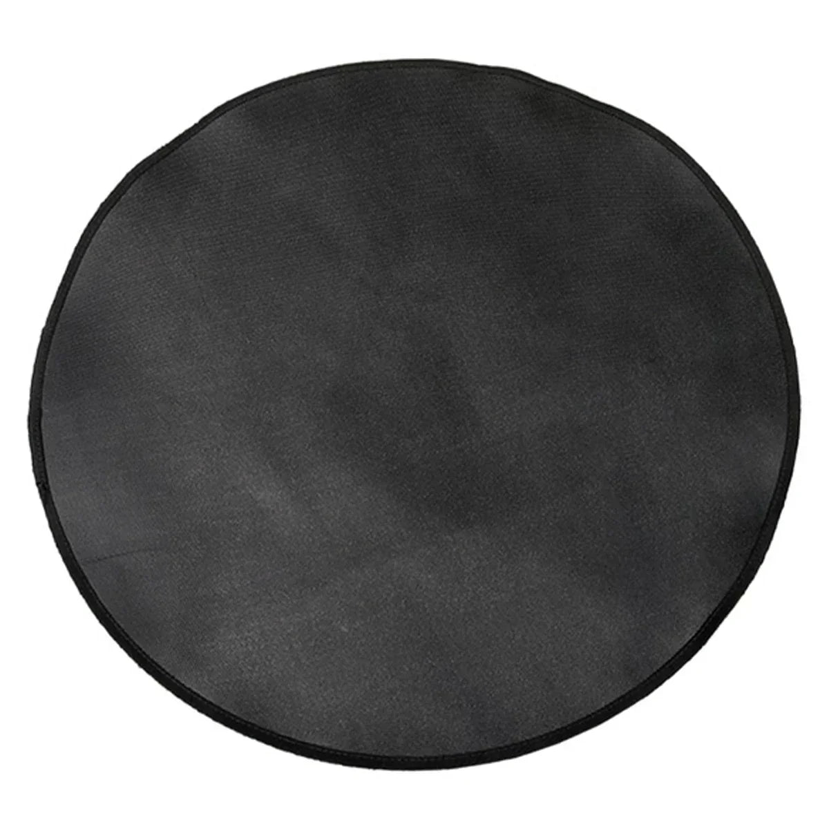 Round fireproof fire pit mat