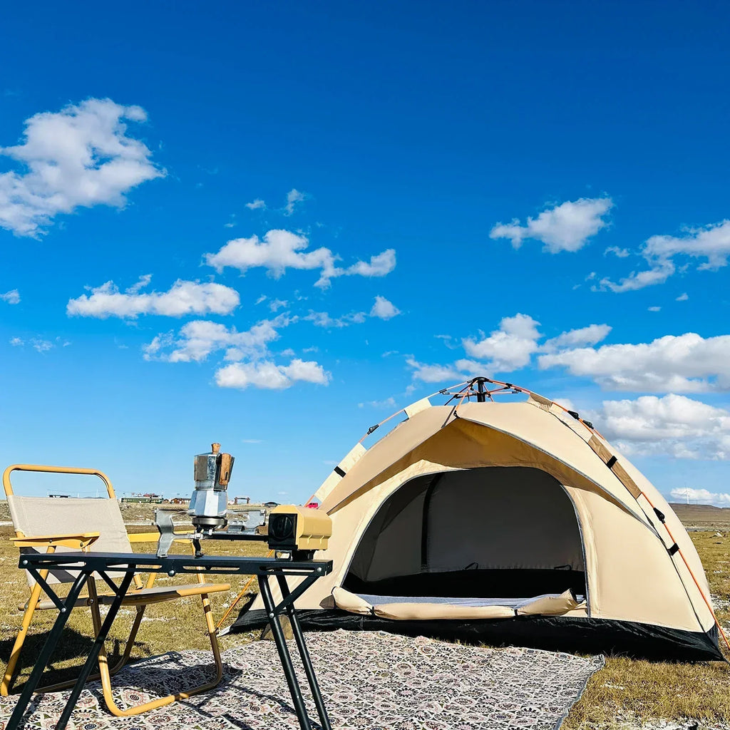 Instant Pop-Up Camping Tent – 3–4 Person, Fully Automatic
