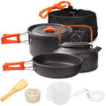 11-piece camping cookware set