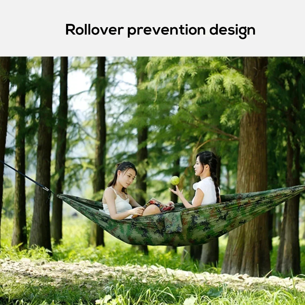 Ultralight Parachute Hammock with Mosquito Net