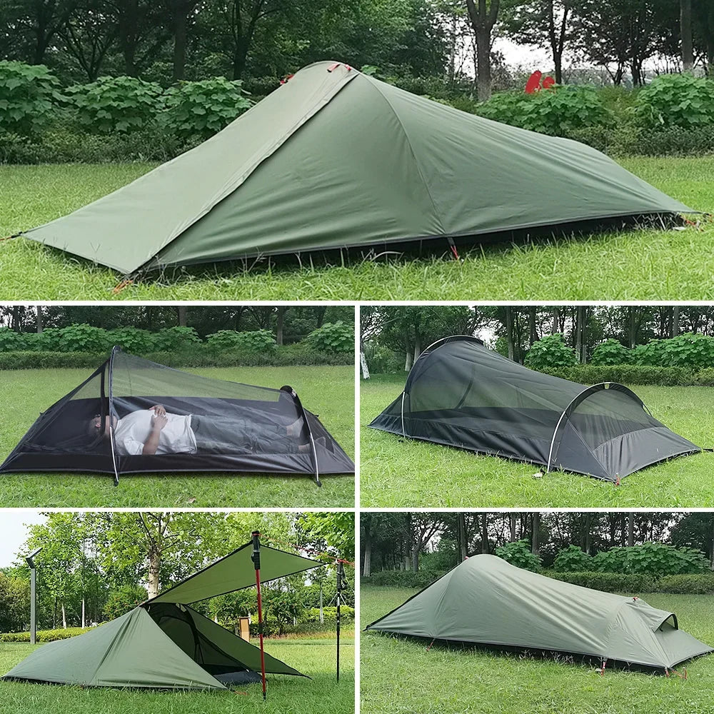 Ultralight Solo Backpacking Tent – 1 Person