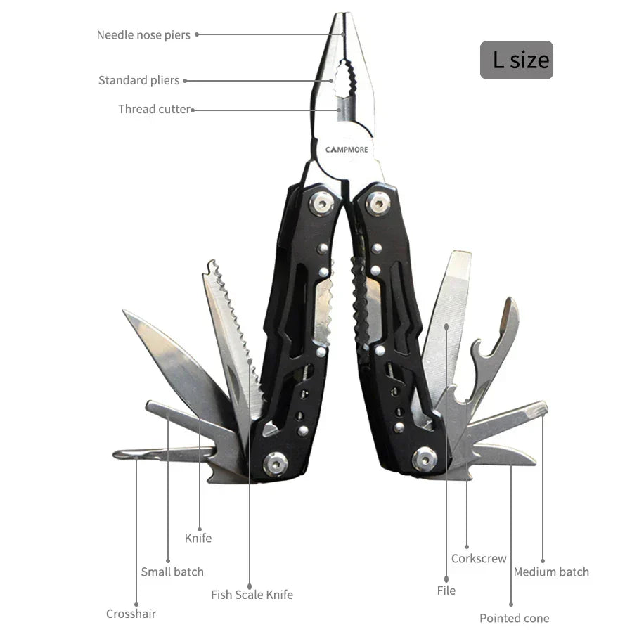 Stainless Steel Folding Multitool