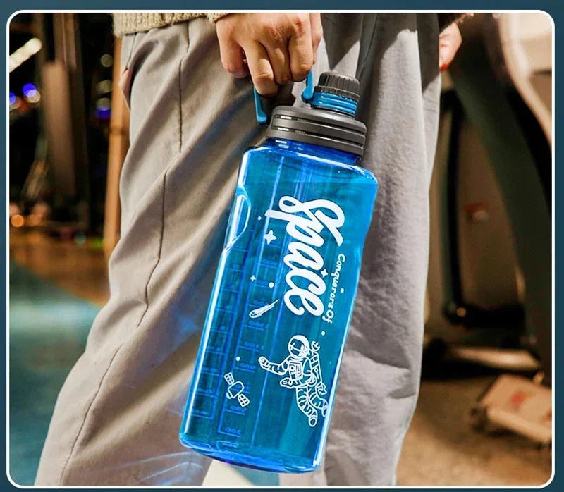 3 L Sport Water Bottle with Filter – Star Blue