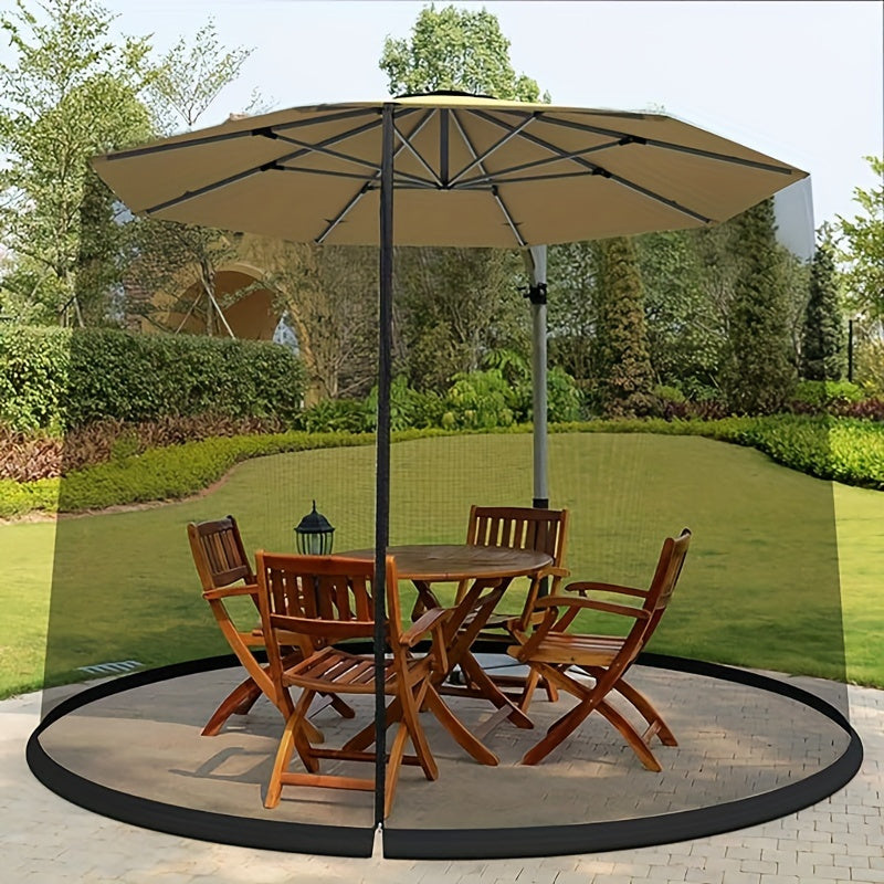 Outdoor Mosquito Net Screen – 3 × 2.3 m, Black