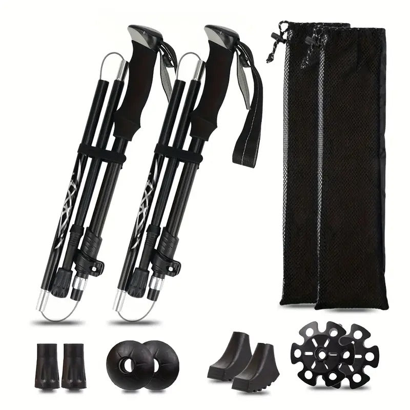 Quick-Lock Trekking Poles (Pair)