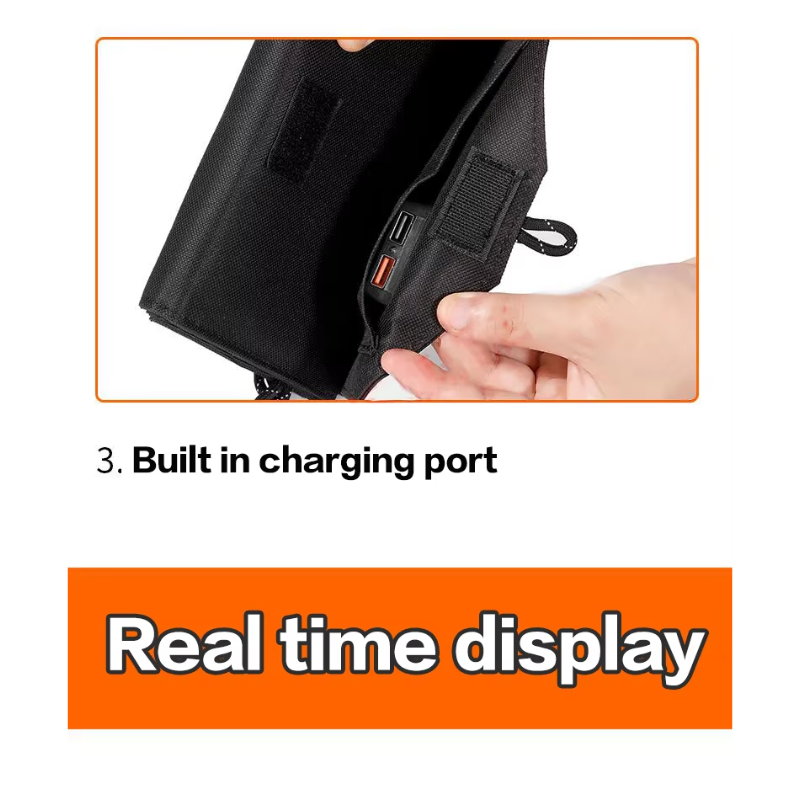 Foldable 20 W Solar Panel Charger – USB