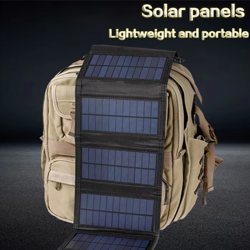 Foldable 20 W Solar Panel Charger – USB