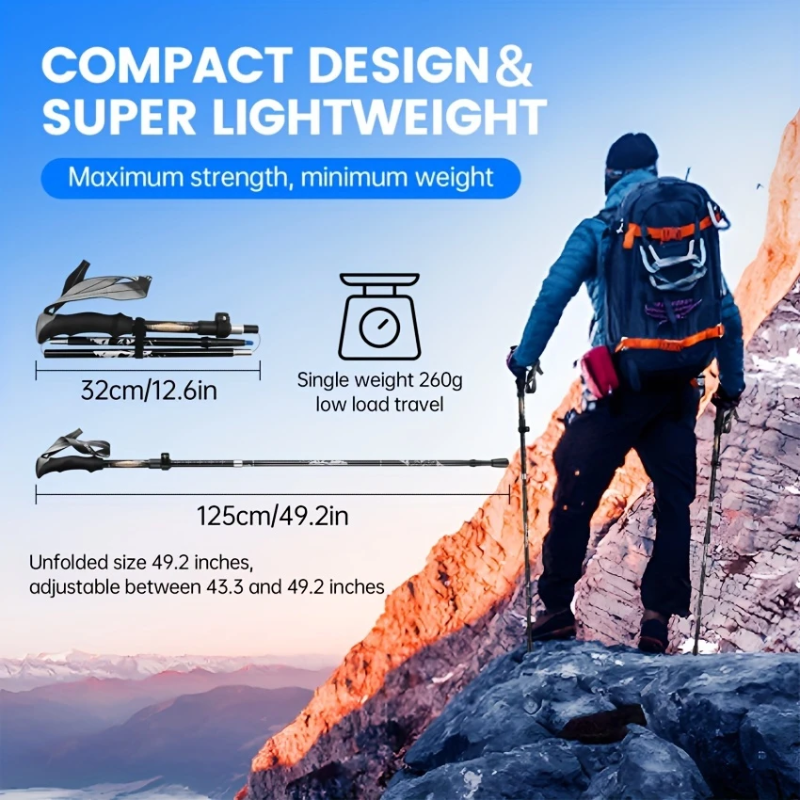 Nordic Aluminium Trekking Poles (Pair)